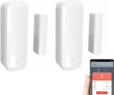 2 Pack Wifi Door Window Sensor Smart Contact Sensor Home Security | App Alerts,