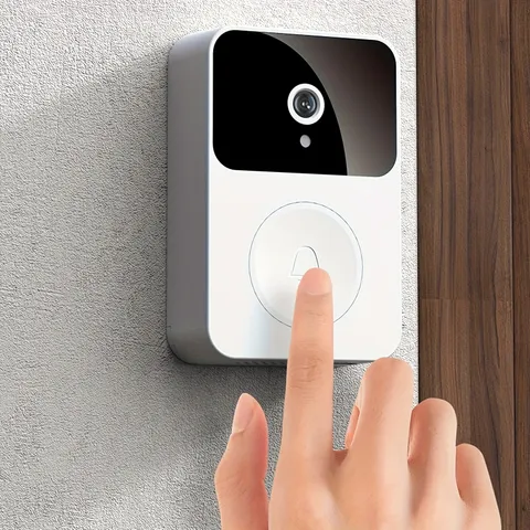 Wireless Video Doorbell with HD Camera, Two-Way Audio & App Control