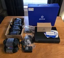 Annke DW81KT Security Camera DVR with C51EP Camera & Many Cables