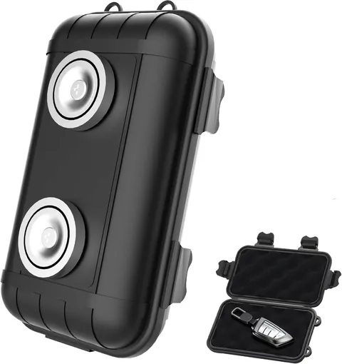 Magnetic Key Box, Magnetic Key Holder Under Car, Hide a Key Magnetic Car Waterpr