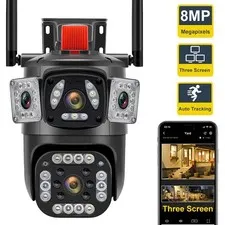 Wireless WiFi Outdoor Home Security Camera System Night Vision Surveillance LOT