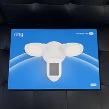 Ring Floodlight Cam Pro Wired 2nd Gen Retinal 4K - White BRAND NEW
