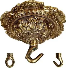 GRCERY 5.51" All Copper Ceiling Cover Plate can Light C-01, Antique Gold 