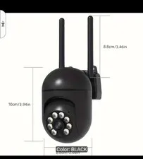 Wireless IP/Network Surveillance Camera Black Motion Night Vision Panoramic 1PC