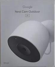 Google Nest Cam Outdoor 2nd Gen - Wired Security Camera with 2K Video Brand New