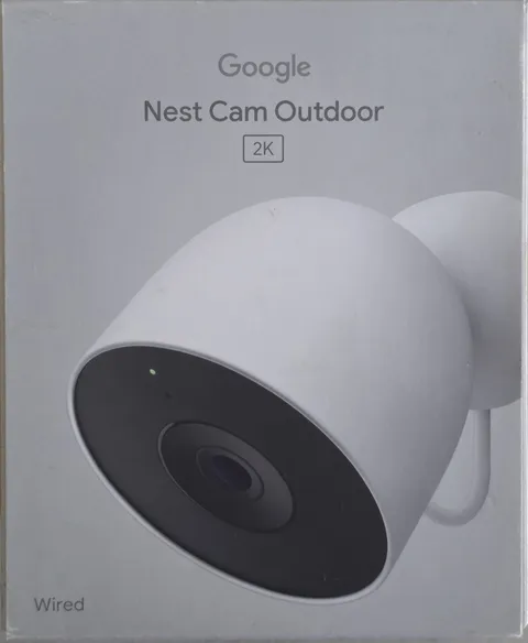 Google Nest Cam Outdoor 2nd Gen - Wired Security Camera with 2K Video Brand New