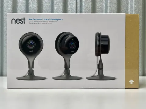 Google Nest Cam Indoor Smart Security Camera 3 Pack NC1104EF FACTORY SEALED