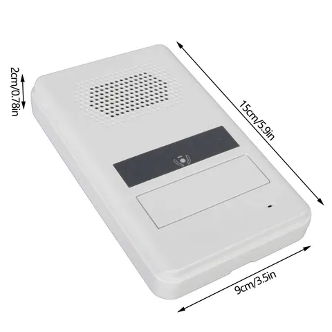 Dual Way Counter Intercom Premium Speaker Sensitive Mic 3W Power Window Intercom