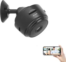 ASHATA Smart Security Camera, Real Time Display, Motion Detection, 120° Wide