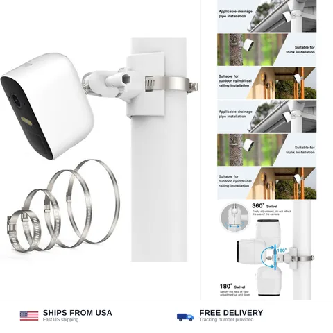 Outdoor Camera Mount for Arlo Pro 5S/Pro 3/Ultra 2/Essential XL, for eufyCam ...