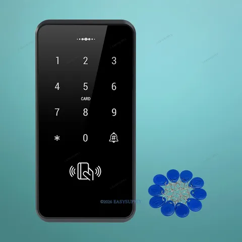 Waterproof Door Lock 125Khz RFID Access Control+Wiegand 26/34+Backlight
