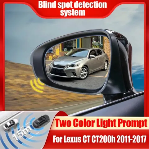 Car Blind Spot Detection System BSD BSA BSM Car Radar Sensors Change Lane Aided