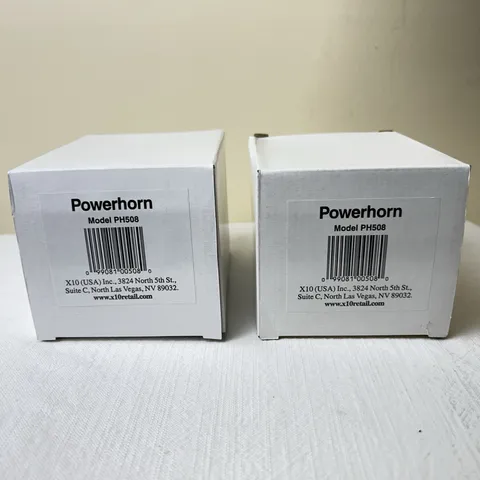 Lot of 2 PH508 Home Security PowerHorn Siren New