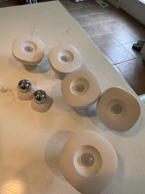Lot of 5 Samsung SmartThings Motion Sensors IM6001-MTP01 Zigbee TESTED