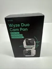 Wyze Duo Cam Pan 2K IP65 Indoor Outdoor Pan Tilt Camera Alexa Brand New Sealed