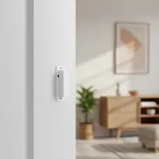 Durable White Magnetic Switch - 3 Sets NO/NC Door Recessed Contact Reed Sensors