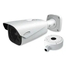 Speco O2BFRM 2MP Facial Recognition IP Bullet Camera with Junction Box,...
