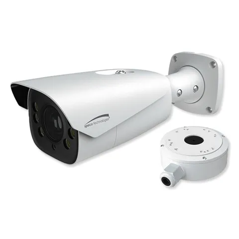 Speco O2BFRM 2MP Facial Recognition IP Bullet Camera with Junction Box,...