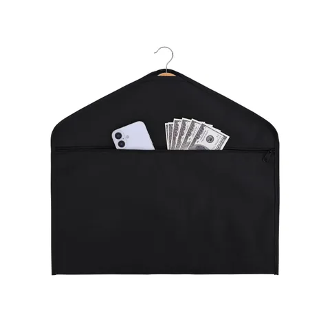 Hanger Diversion Safe Bag,Hanger Safe Hidden Storage,Hidden Pocket Safe，Suitable