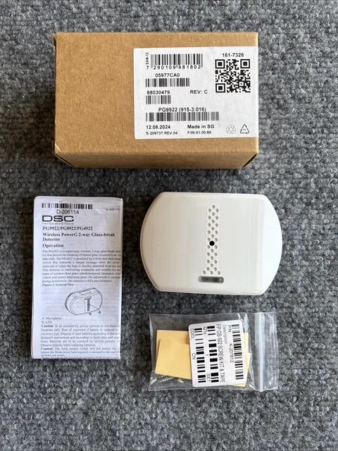 DSC PowerG Wireless Glassbreak Detector PG9922