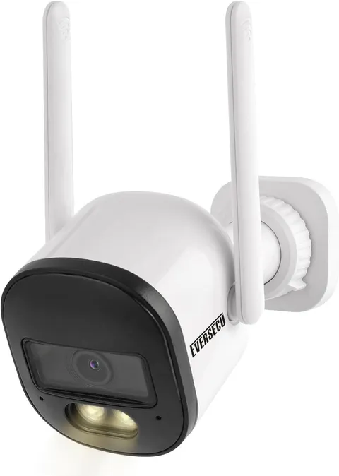 2K Wired Wifi Bullet Camera, 2.8Mm Lens Wide Angel, 2-Way Audio, Night Vision, M