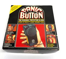 Vintage NEW Panic Button Personal Protection Alarm Use by Clairol