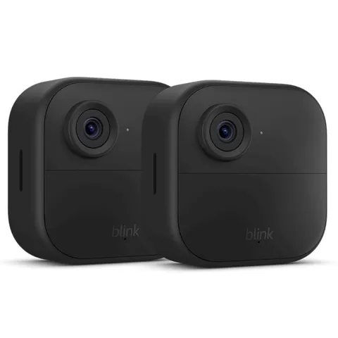 2 Pack Blink Outdoor 4th Gen Security Add-On Camera - Sync Module Required - New