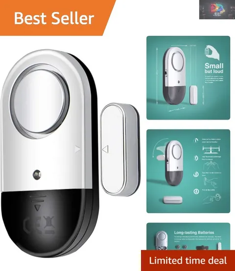 120dB Wireless Door & Window Alarm for Home & Business Security
