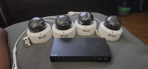DTiQ CMV-PW860M Security Camera 5mp 2.8mm Fixed Lens 12V Web Managed PoE Switch