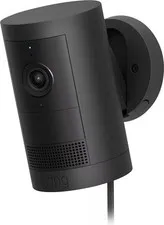 Ring - Outdoor Cam Plus, Plug-In, Wide-Angle 2K Video, Low-Light Sight for fu...