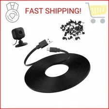 30 ft Power Cord for Blink Mini 2 Camera, Blink Outdoor 4, Long USB C Extension