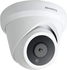 4K 8MP 134° PoE IP , Capture Video Audio, Dome White