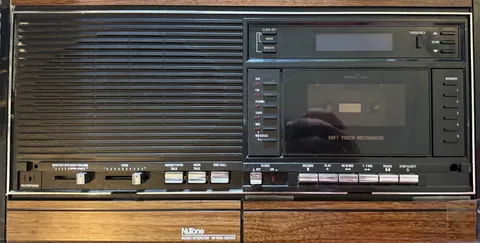 NuTone IMA-4006 Intercom Master Station Woodgrain IM4006 + Bracket  - Untested