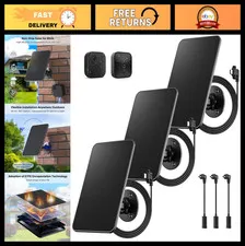 3-Pack Solar Panel Charger for Blink Outdoor XT/XT2/2K+/4th Gen Security Cameras