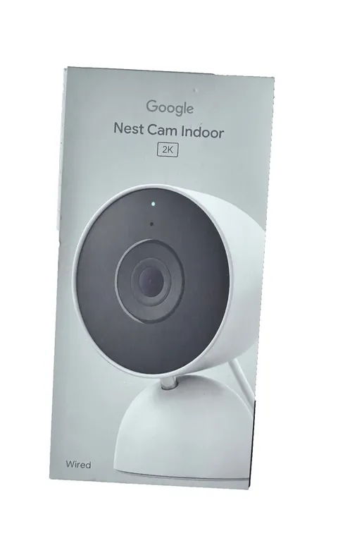 Google Nest Cam Indoor Wired 3rd Gen 2K Night Vision 2-Way Audio Snow BRAND NEW