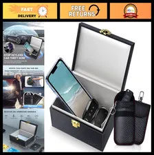 Faraday Box & Bags for Car Keys - Signal Blocking Safe, Keyless Entry Protector