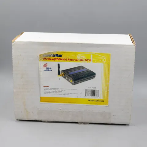 SecurityMan SM-7034 900MHz Wireless Receiver for SM-8009 SM-8123T SM-302 Camera