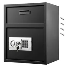 Digital Depository Safe 1.7 Cubic Feet Made of Carbon Steel Electronic Code Lock