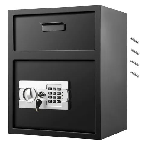 Digital Depository Safe 1.7 Cubic Feet Made of Carbon Steel Electronic Code Lock