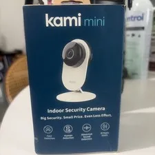 Kami Mini Indoor Security Camera Face Detection 2 Way Audio 1080P IR Night