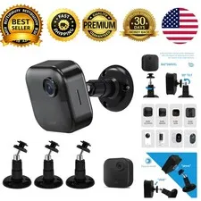 Blink Outdoor Camera Mount 360 Degree Wall Mount Bracket Black 3 Pack