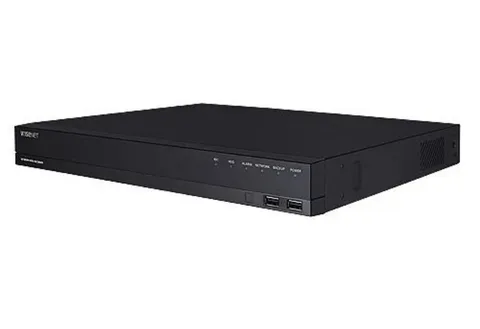 Hanwha ARN-1610S Series 16-Channel PoE NVR, 4TB, Black