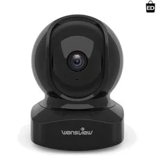 Smart 2K Indoor WiFi Camera with 360° Coverage & Voice Alerts - Alexa Compatible