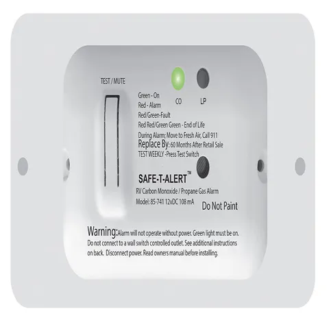 Safe T Alert Safe-T-Alert 85 Series Carbon Monoxide Propane Gas Alarm - 12V -