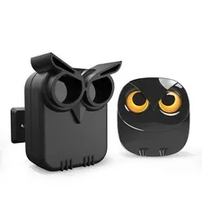 Htzsafe Wireless Driveway Alarm 1/2 Mile Long Range Mailbox Chime Welcom Chime