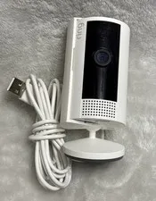 Ring Indoor Cam Model 5F72E9 Wi-Fi Indoor Camera - White