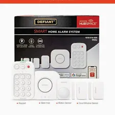 Defiant Wi‑Fi Voice Control Smart Alarm Kit White Alexa/Google 1010 516 033