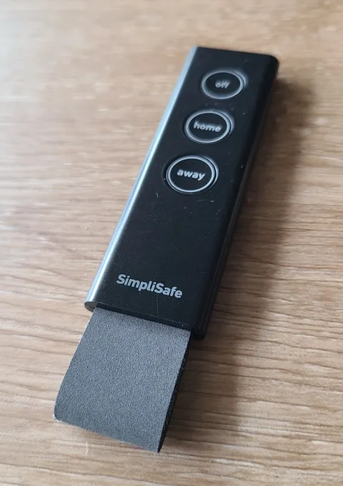 SimpliSafe Key Fob Remote Control + Panic Button System - Model KF3B SSKF3