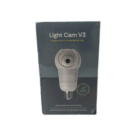 Luna Light Bulb Security Cameras Wireless Outdoor Indoor, 360° Pan Tilt,... 