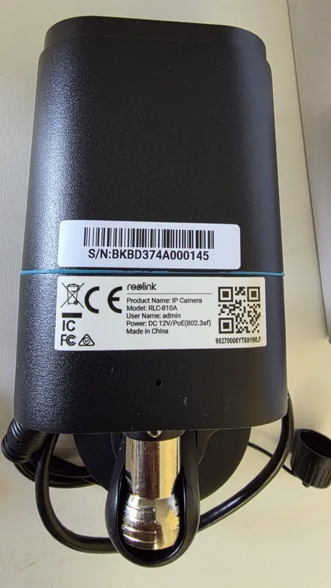 RLC-810A Reolink camera 4K POE CAMERA